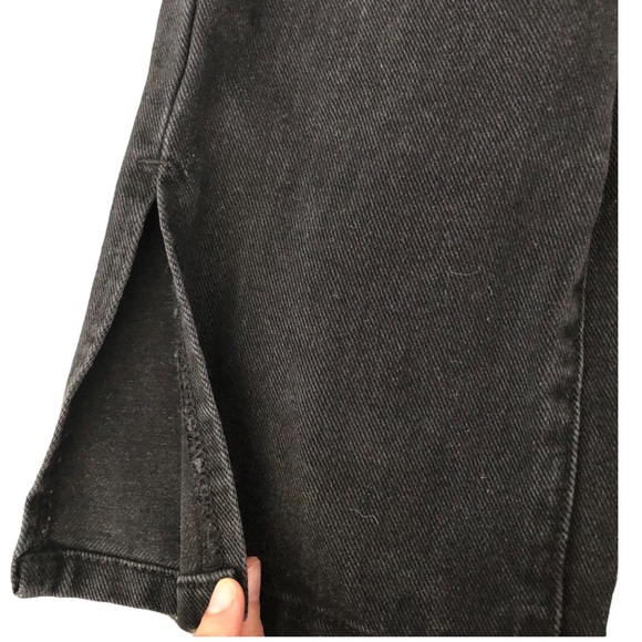 Prettylittlething Petite dark high-waisted distress jeans - Picture 9 of 15